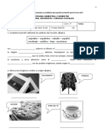 Prueba Semestral Historia Semestre 2