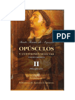 Cuestión Disputada Sobre El Mal. Santo Tomás de Aquino