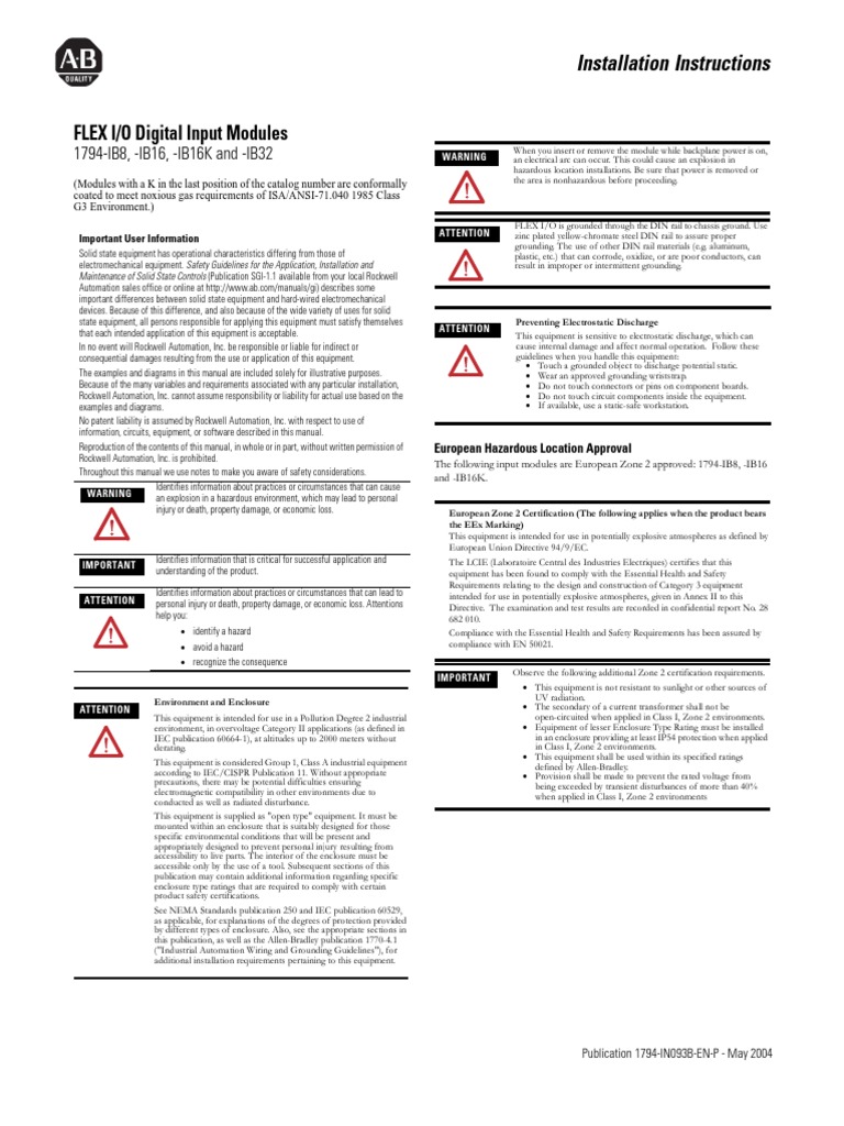 1794 Ib32 PDF Automation Computer Engineering