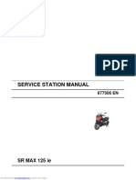 Service Station Manual: SR MAX 125 Ie