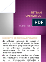 Sistemas Operativos 2019 I