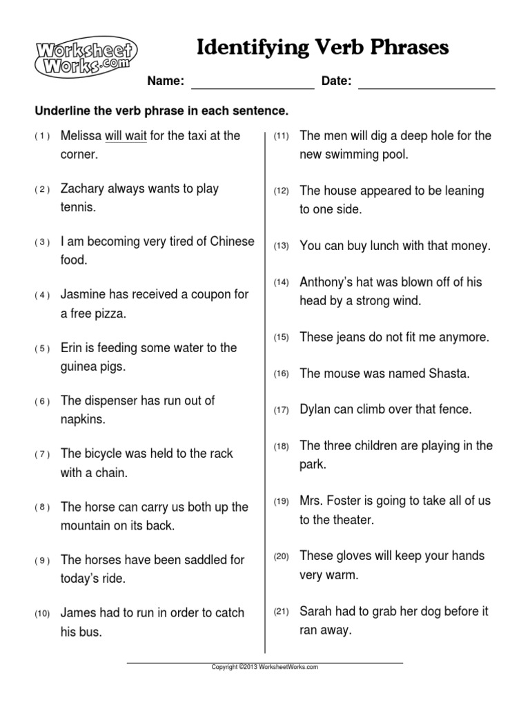 verb-phrases-with-answer-key-pdf-linguistic-morphology-language-mechanics