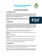 Informe de Educacion Fisica