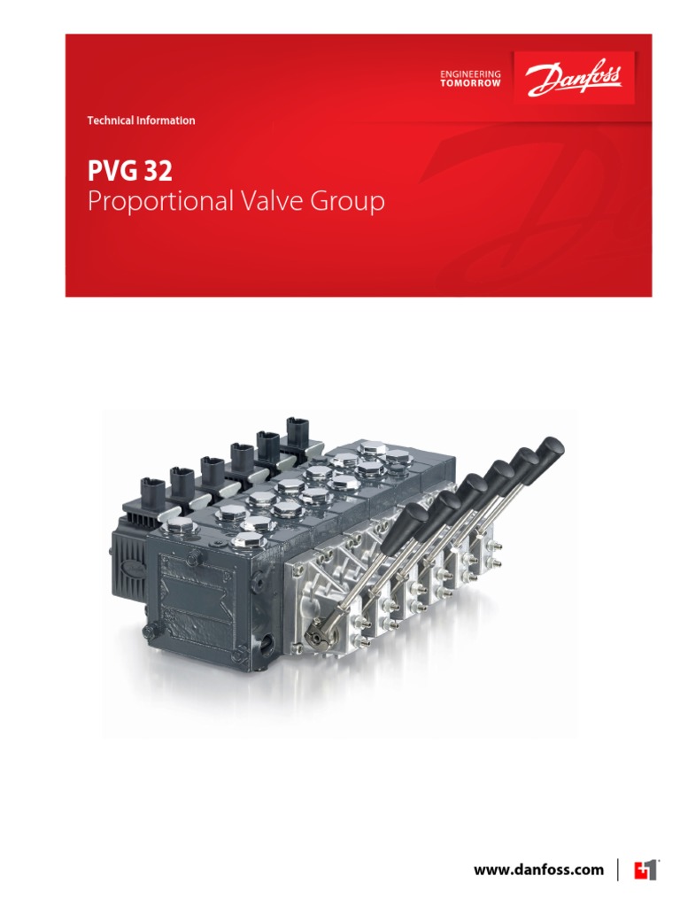 PVG 32 Load Independent Proportional Valve Technical Information Manual