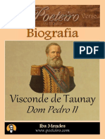 Dom Pedro II - Visconde de Taunay - Iba Mendes - Projeto Livro Livre