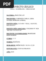 Secuencia Didactica de Cultura