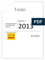 Strategy Analysis and Evaluation of DHL PDF