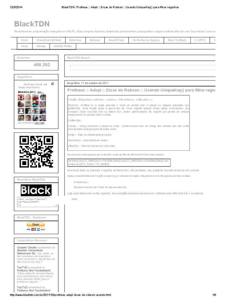 Curso LOAD BALANCE - ProtheusAdvpl