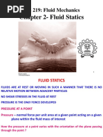 Chapter 2-Fluid Statics