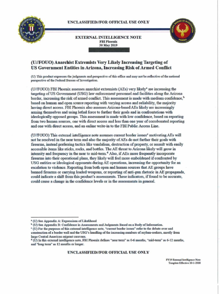 FBI Border | PDF