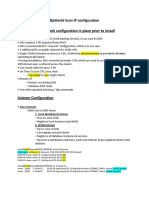 SCAN IP Config or Working