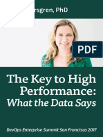 The Key To High Performance