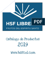 Catalogo HSF 2019