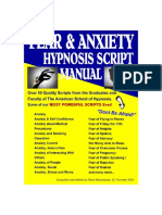 Fear and Anxiety Scripts PDF
