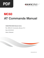 Quectel MC60 at Commands Manual V1.2