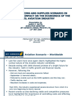 Jet Fuel Pricing and Supplies Scenario in India and Its Impact On The Economics of The Civil Aviation Industry