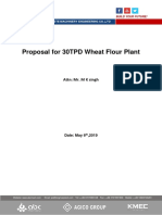 30TPD Wheat Flour Plant Proposal