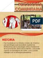 Psicologia Comunitaria