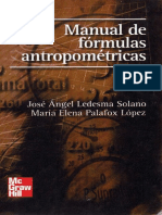 Manual de Formulas Antropometricas - José Angel Ledesma Solano