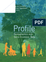 Profile: Demographics and Socio-Economic Data