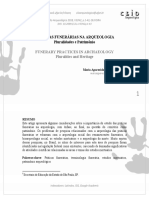 Práticas Funerárias Na Arqueologia Pluralidades e Patrimônio