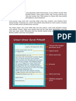 Surat Pribadi Dan Surat Resmi