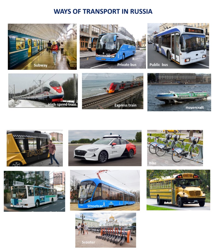 Transport Options in Russia | PDF