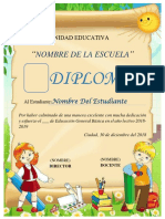 Diplomas y Certificados