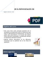 Importancia de La Administración de Operaciones 