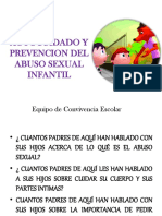 Autocuidado y Prevencion Del Abuso Sexual Infantil