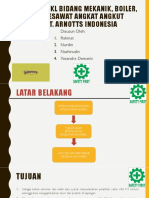 Presentasi AK3U Bidang Mekanik, Pesawat Uap Dan Boiler