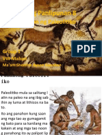Araling Panlipunan Group 1 Paleolitiko