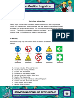 Evidencia 4 Taller Safety Signs