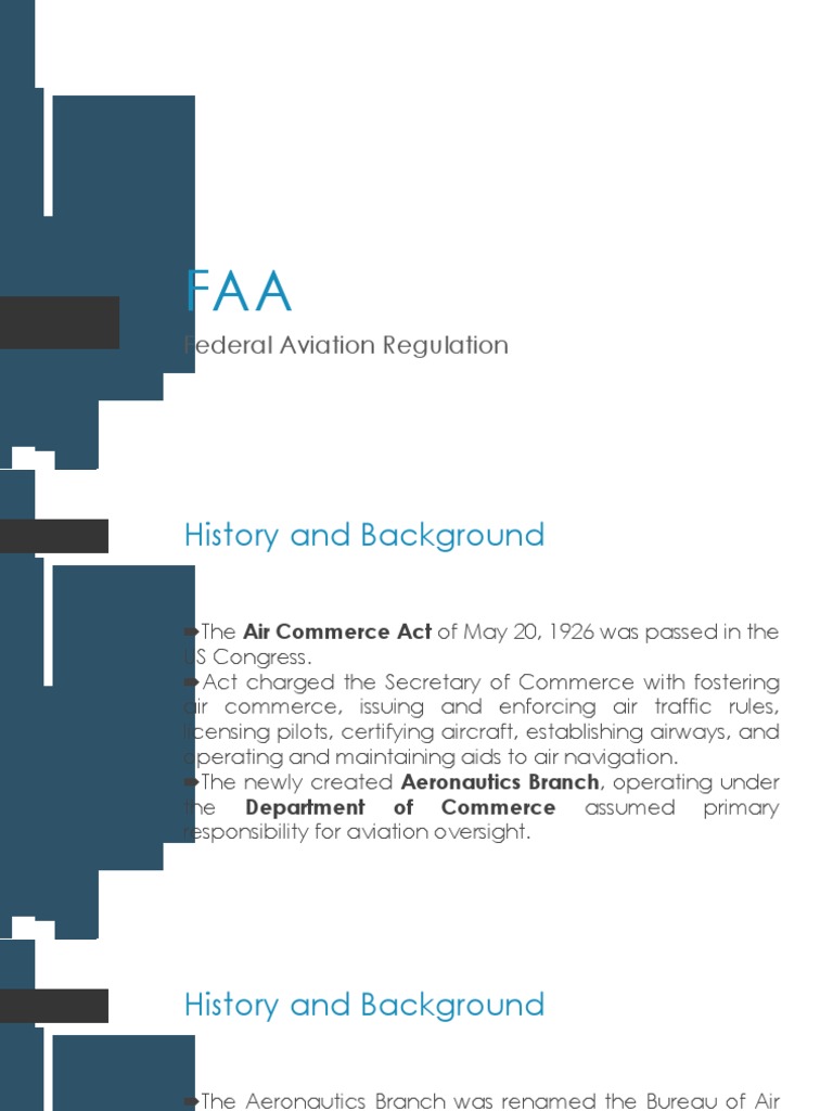 Federal Aviation Regulation | PDF | United States Government Role In ...