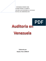Auditoria en Venezuela