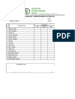 Form Checklist Cutting Beton