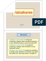 Haloalkanes: Structure