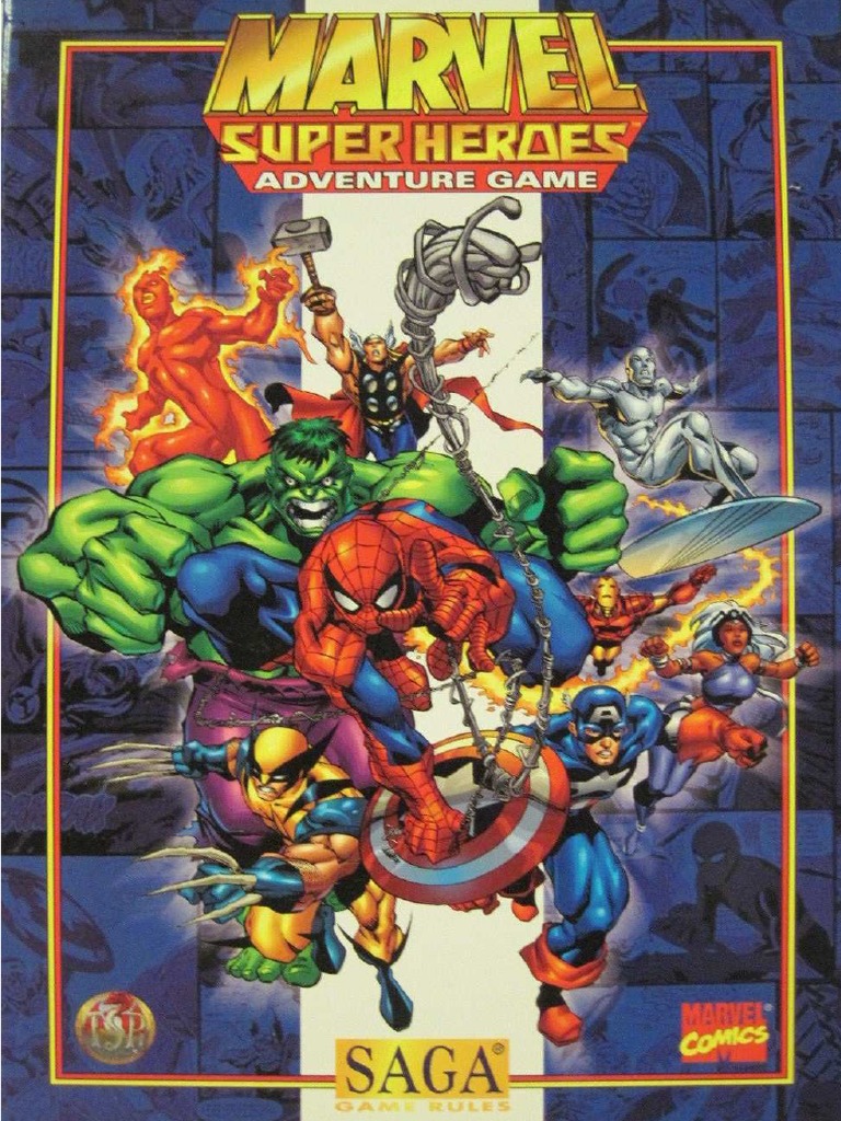 Marvel Super Heroes Adventure Game PDF | PDF | Marvel Comics | Homem-Aranha
