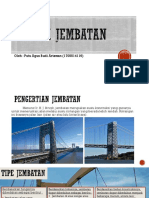 TEKNIK JEMBATAN (Tipe-Tipe Jembatan)