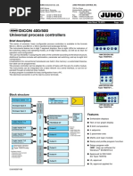 JDICON 400/500: Universal Process Controllers