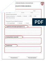 Ficha de Tutoría Individual