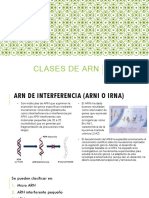 Clases de ARN