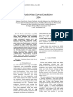 Resistivitas Kawat Konduktor (Jurnal)