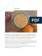 Smoothie Concentrat in Vitamina C