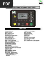 Kg-545 Automatic Mains Failure Unit