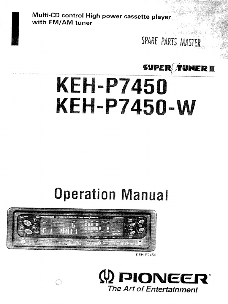 Kehp7450, W User Manual | PDF