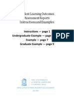 Assessment Report Instructions and Examples