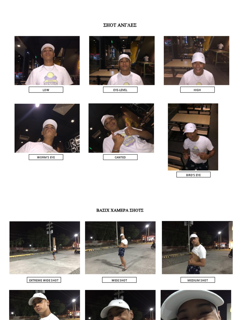 Camera Shot Angles Explained | PDF