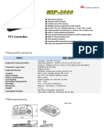 PTZ Controller: Item HIP-2000