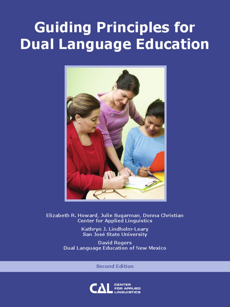 Guiding Principles For Bilingual Education | PDF | No Child Left Behind ...